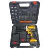 Rechargeable Brushless Hand Drill - Portable Lithium Battery Impact Drill for Metal and Wood
