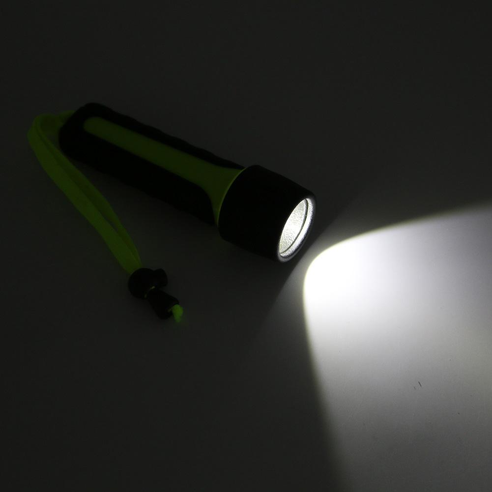 Torch Diving Flashlight Lantern Light PC+TPE Portable