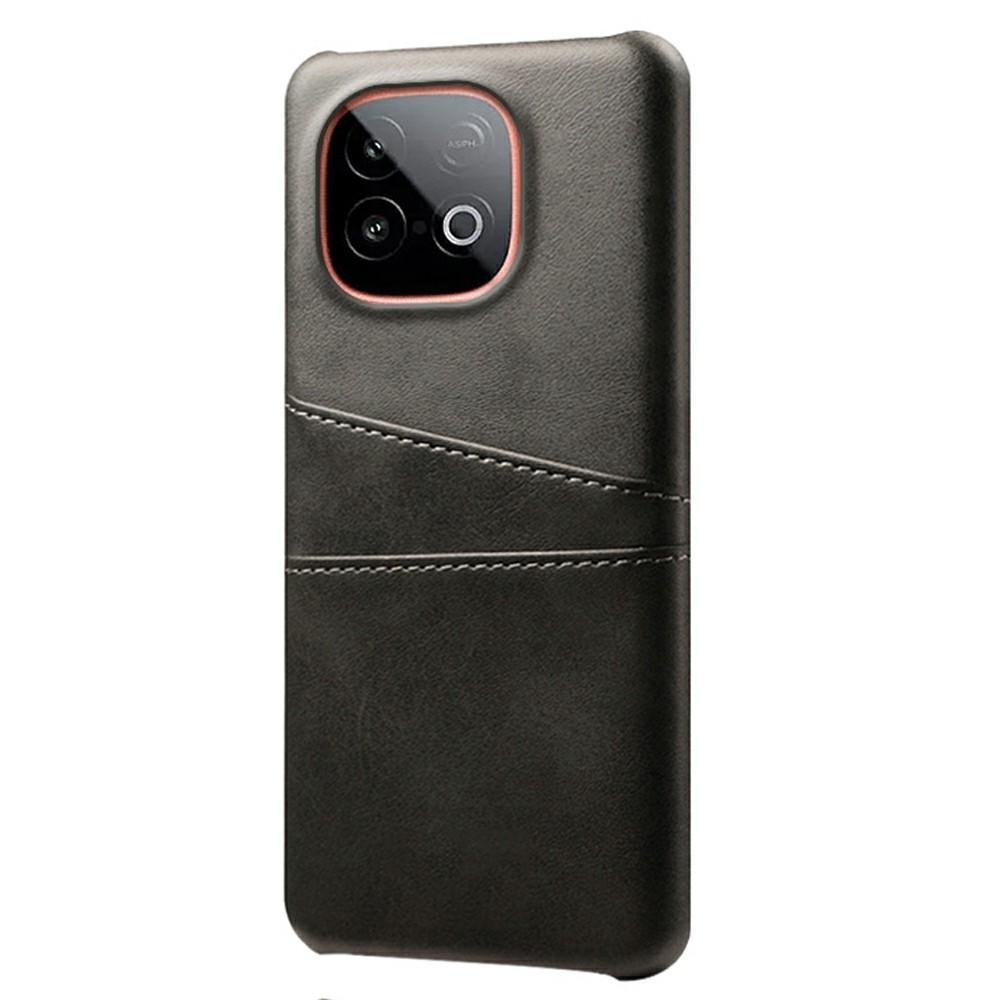 For Vivo iQOO Neo10 5G Case Dual Card Slots PU Leather+Hard PC Phone Cover