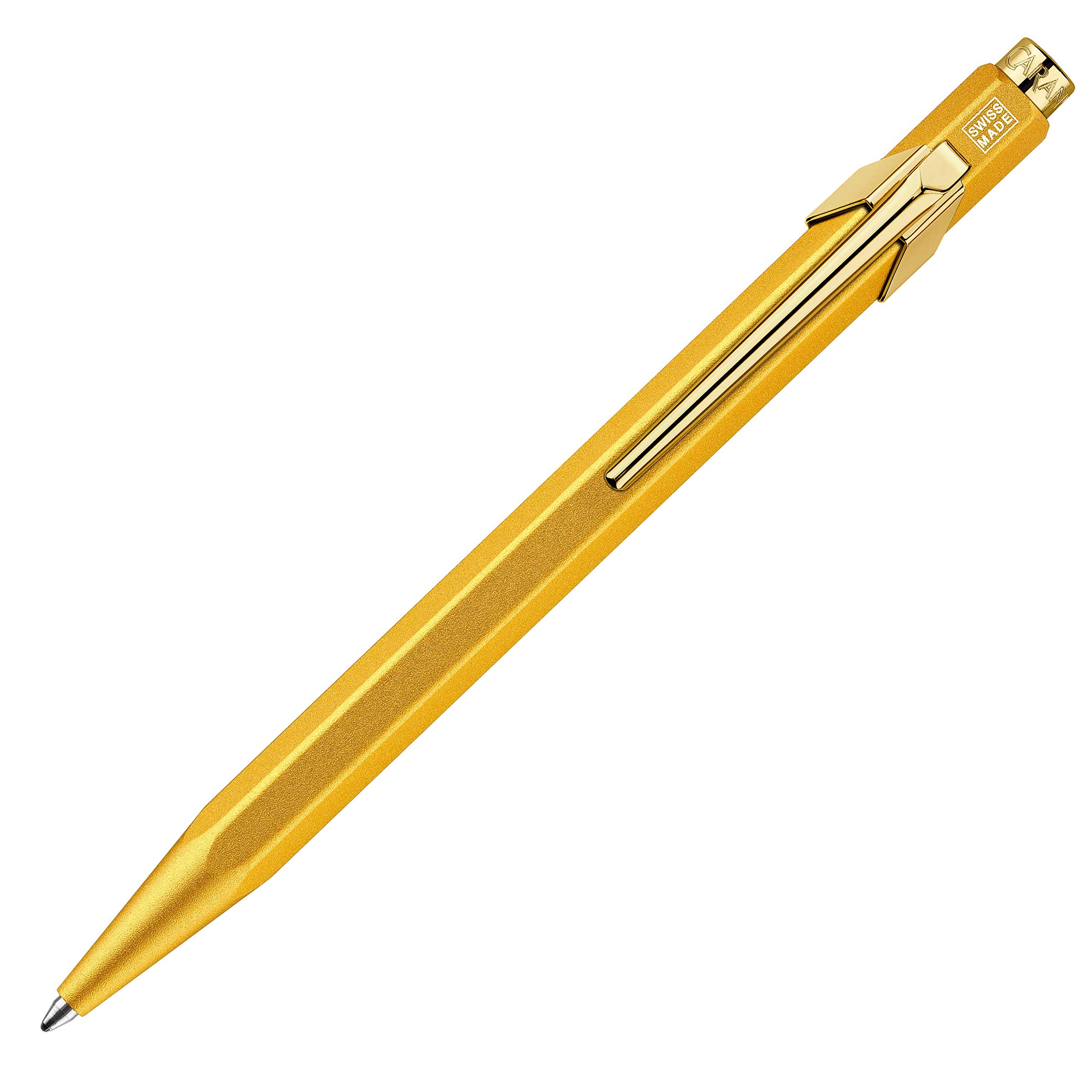

CARAN 849 Premium Ballpoint Gold Metal Officially Imported D ACHE Pen, Oil-Based, Bar, NF0849-999, Tin,