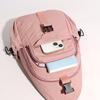 Chest Bag Women's Multifunctional Shoulder Crossbody Bag Lightweight Water-repellent Nylon Bag