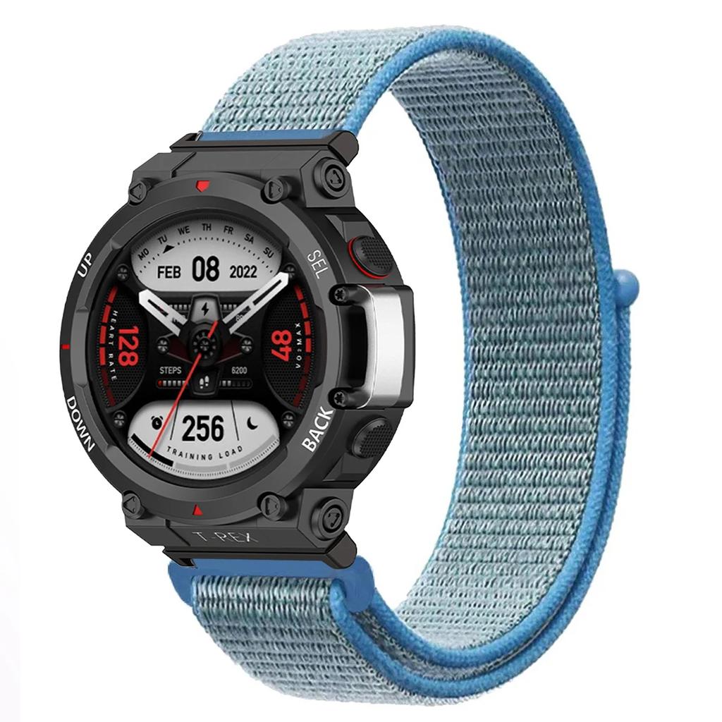 Nylon Loop Strap For Huami Amazfit T-REX 3/2 Smart Watch Band Women Men Bracelet For Amazfit T-Rex/T-Rex Pro Wristband Correa