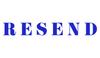 Printtoo Resend Self Inking Rubber Stamp Pre-Inked Office Stamp- Home Office Business Stationery, Black- 42 x 9