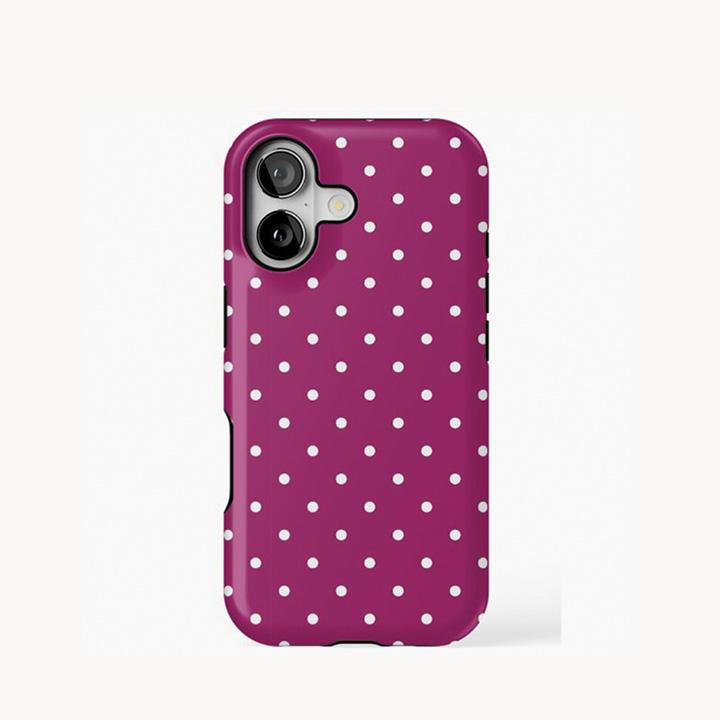 

Luxury Y2K Polka Dot Phone Case for Samsung Galaxy S20 S23 S24 S25 S26 FE Plus Ultra Edge 4G 5G Luxury Double-layer Back Cover S25 Ultra 5G