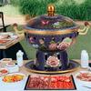 Hanyou Enamel Copper Individual Hot Pot