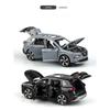 1/32 Scale X-trail SUV Model Car with Sound and Light, Collectible Metal Vehicle for Kids Birthday Gift Children Toy