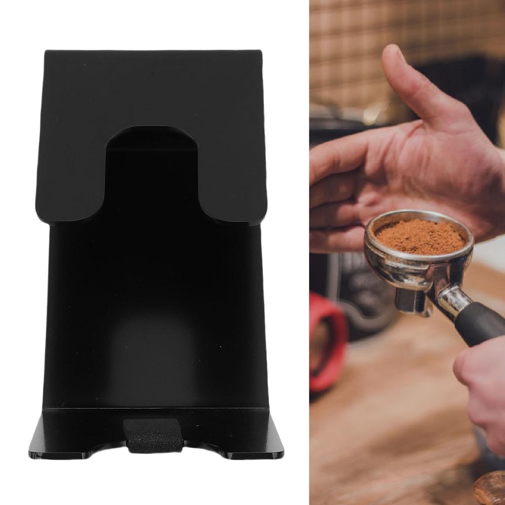 Supporto per Portafiltro Caffè Supporto in Ferro per Portafiltro Rastrelliera per Pesatura Adatto per 51mm 53mm 54mm 58mm Senza Fondo Singolo Doppia Uscita
