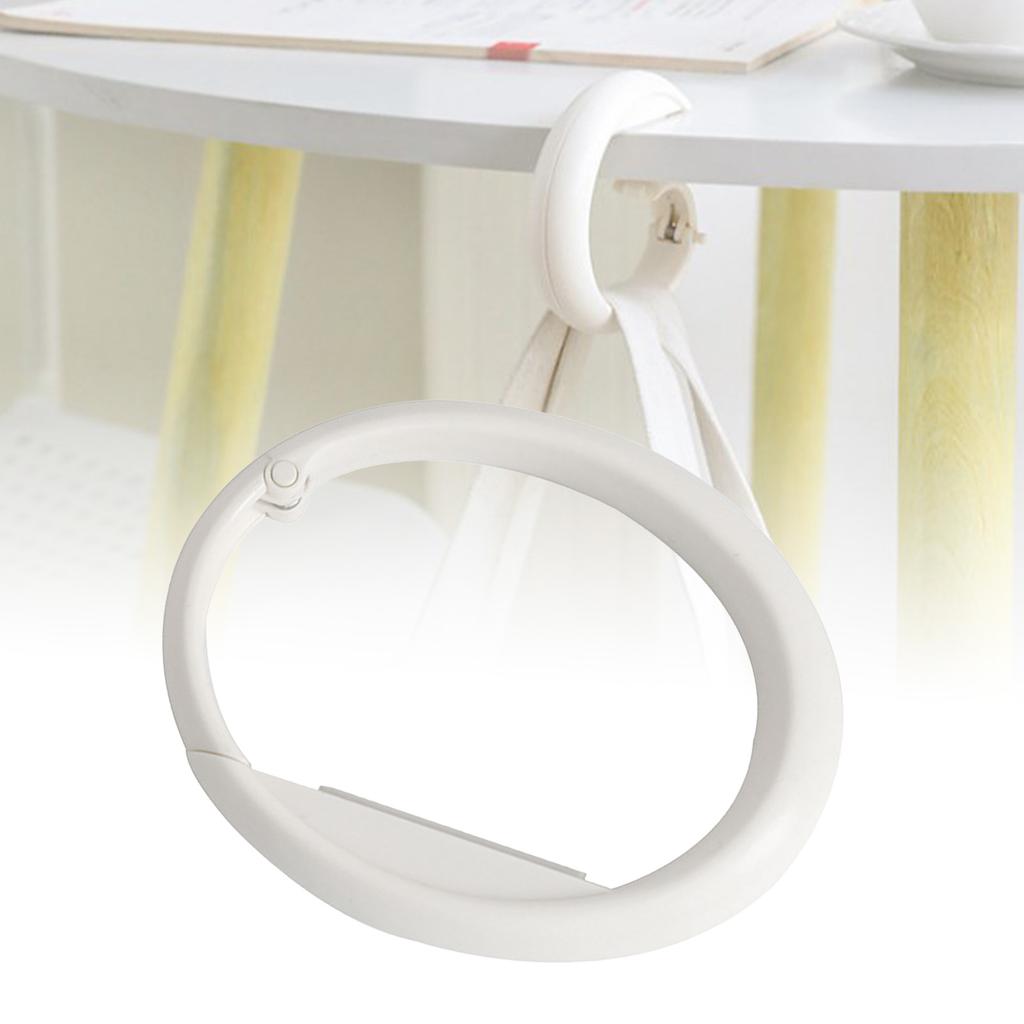 Table Side Backpack Holder Rugged Multifunction Purse Hook Bag Holder Hanger for Key Umbrella