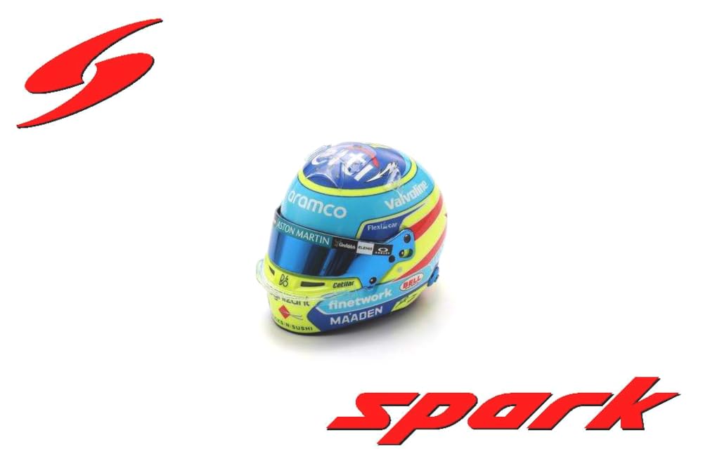 Spark Scale Helmet Aston Martin F1 Team Alonso 2025 Finished Product 1/5 F.