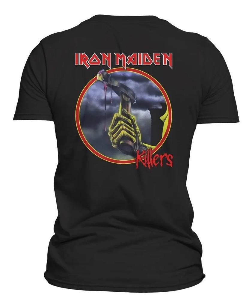 Iron Maiden The Future Past World Tour 2024 T-Shirt, Heavy Metal Rock Band Eddie Graphic Tee, Unisex Classic Black Streetwear, Music Fan Gift