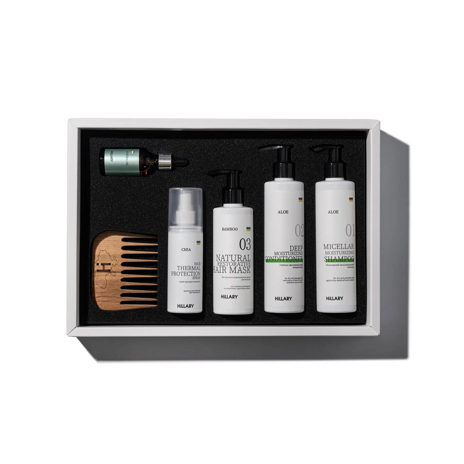 

Набір комплексного догляду за сухим типом волосся Perfect Hair Aloe Hillary