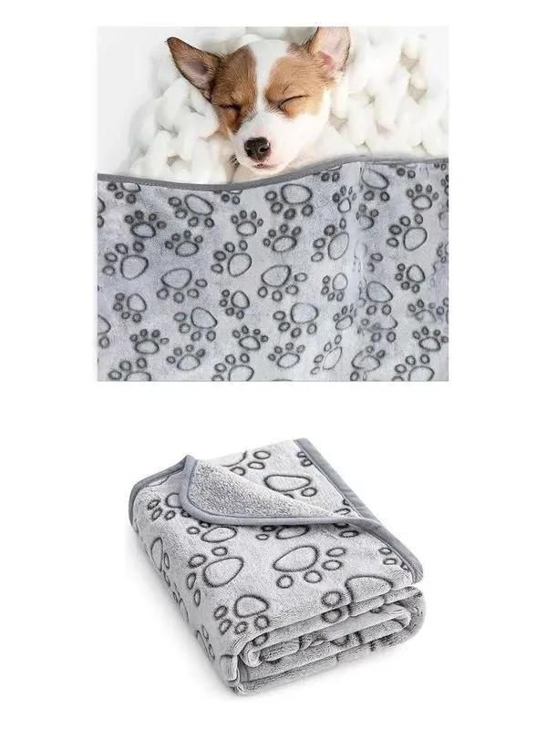Warm pet flannel blanket