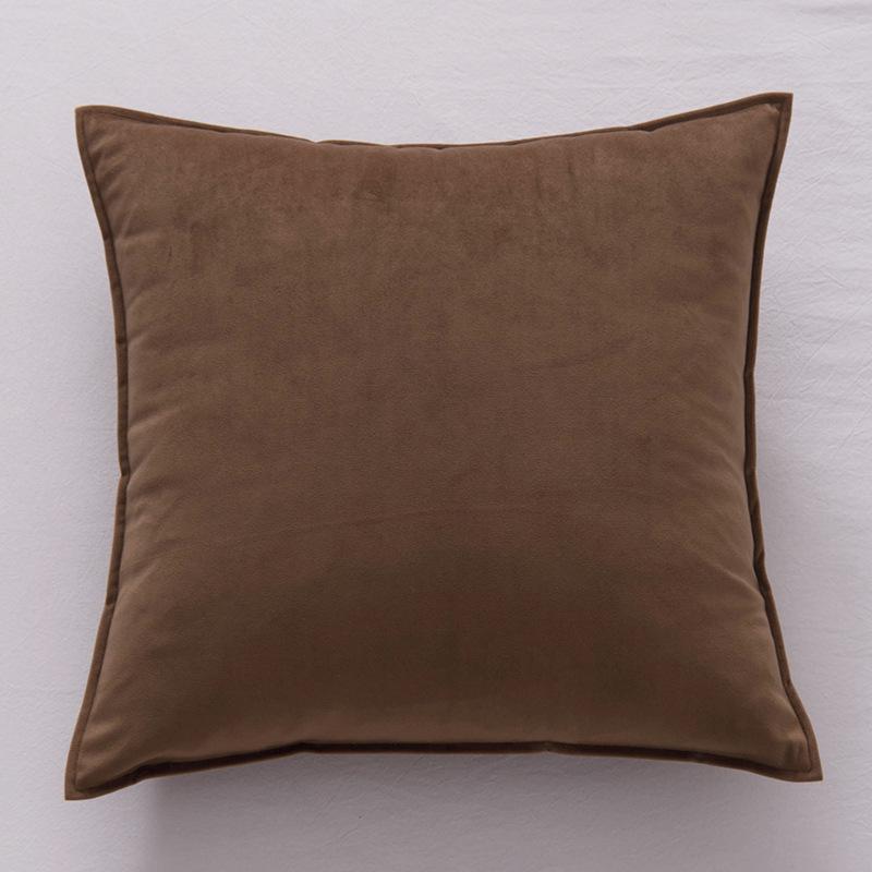 Samt einfarbig nordisch Kissenbezug für Sofa oder Wohnzimmer