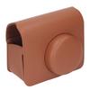 Camera Case Protective Portable Stylish Retro PU Leather Camera Carrying Bag with Removable