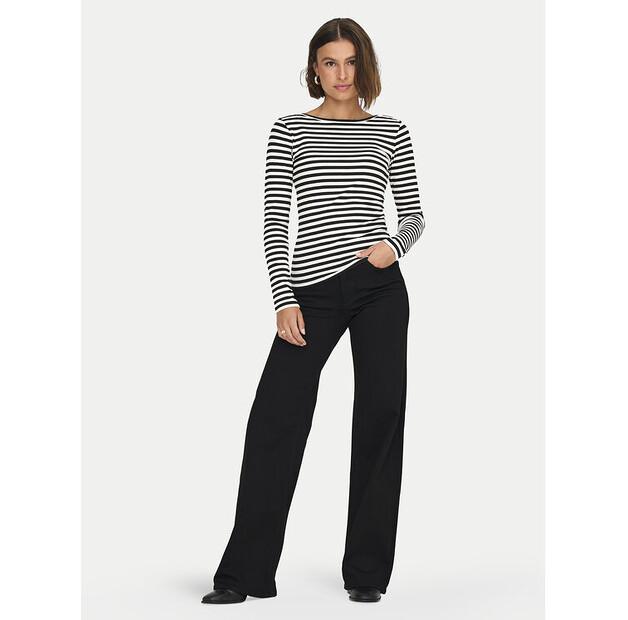 Джинсы ONLY Madison 15301338 черный Wide Leg