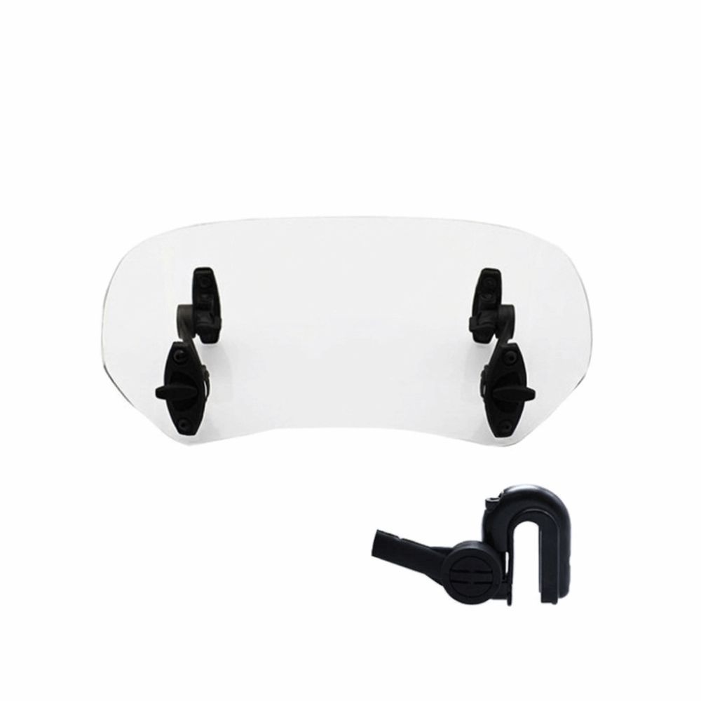 Universal Motorcycle Windscreen Deflector Adjustable Angle Motorcycle Wind Screen  Motorcycle