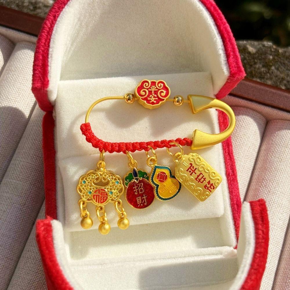 Horse Year Zodiac Brooch Pendant Best Wishes Guardian Brooch Lucky Lucky Pins  Pregnant Women