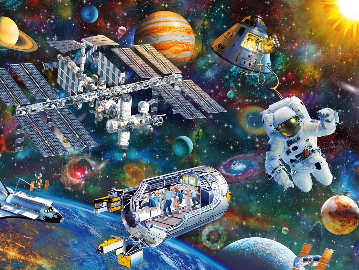 

Ravensburger Jigsaw Puzzle 12692 7 Space Exploration 200 Piece
