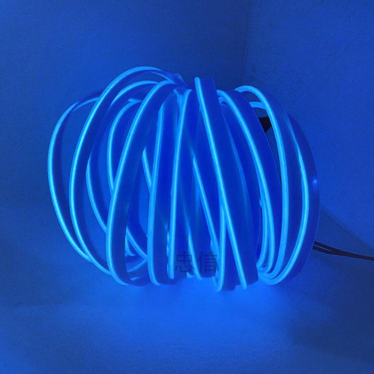 LED Multi-Color Ambient EL Wire Car Door Gap Light Strip