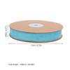 1 Roll Flocking Craft Ribbon Dark .94 Yards Single Sided Soft for DIY Bow Making Present Wrapping Decorative Accessories