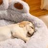 Dog Bed Cat Pet Sofa Cute  Shape Comfortable Cozy Pet Sleeping Beds For Small Medium Large Soft Fluffy Cushion Dog Bed