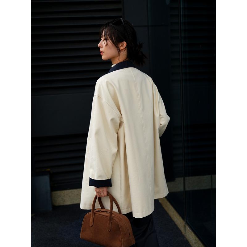 Commuter Daily New Autumn Versatile Women's Long Trench Coat