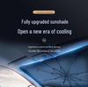 Umbrella-Style Car Windshield Sunshade for Heat and UV Protection