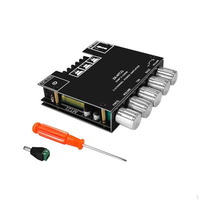 Scheda Amplificatore di Potenza Audio, 2x50W+100W Modulo Scheda 2.1 Canali per Altoparlanti