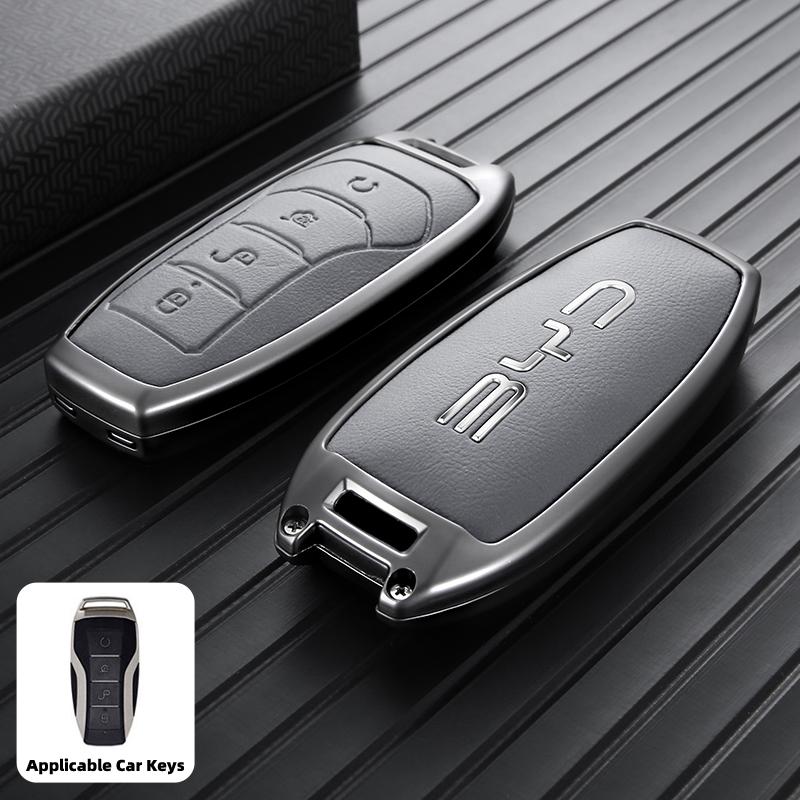 Car Key Case For Byd Qin Plus Ev Car Key Case Song Pro Dmi Tang Seal Dolphin Han Ev And Yuan Plus Car Accessories Interior Shell