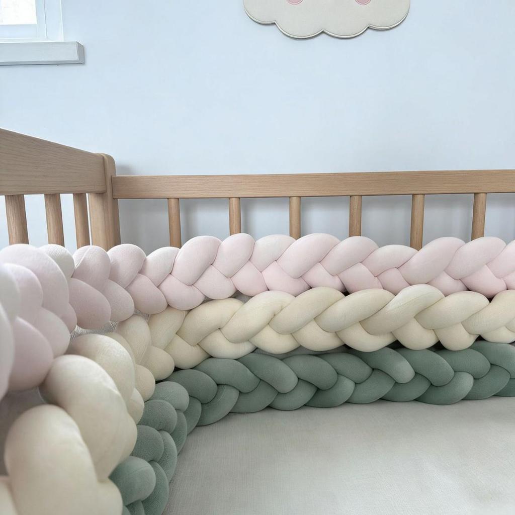Anti-Collision Soft Padding Bed Rail for Children's Beds