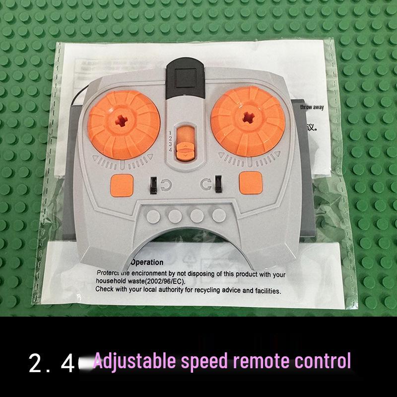 Accessori Elettrici PF Compatibili LEGO Motore M e Ricevitore per Blocchi da Costruzione Radiocomandati
