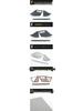 21 A3L Car Interior Trim & Wheel Panel Bright Strip Modification Kit