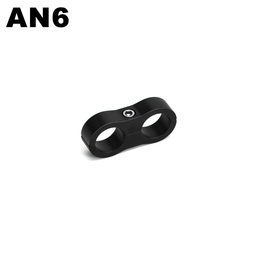 1 STK Universal Aluminium AN4 AN6 AN8 AN10 Geflochtener Gummi-Schlauchleitung Klemme Verteiler Billet Öl Kraftstoff Wasser Schlauchrohr Separator Kit