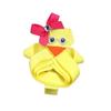 Lovely Hair Barrette Easter Festival Bunnies/Chick Hair Clip with Bowknot For Little Girl and Adult Holiday Theme Headwear