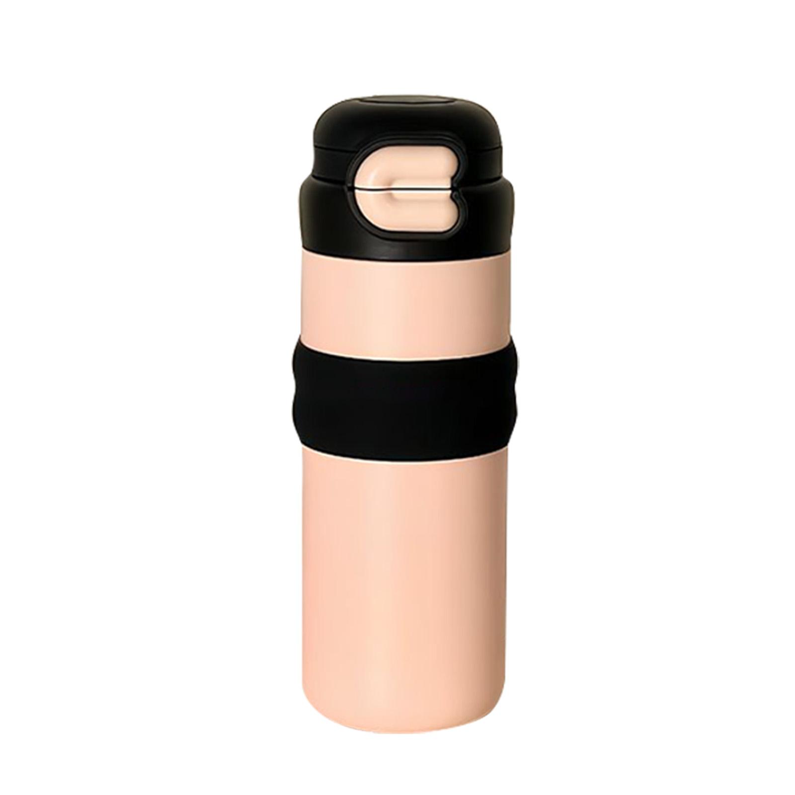 

Double Walled Portable Coffee Cup With A Colour-blocked Sleeve. Leak-proof And Easy To Clean, It Retains Heat Or Keeps Contents Cool, Making It Ideal One Size