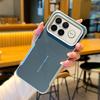 Business Texture PC Glossy Edge Splicing Leather Case For Xiaomi Poco F8 F7 Pro Ultra Metal Lens Frame Shockproof Protect Cover