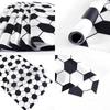 1pc Soccer/Football Party Table Flag Table Centerpiece Soccer Birthday Decorations Sports Theme Party Table Runner Table Cover
