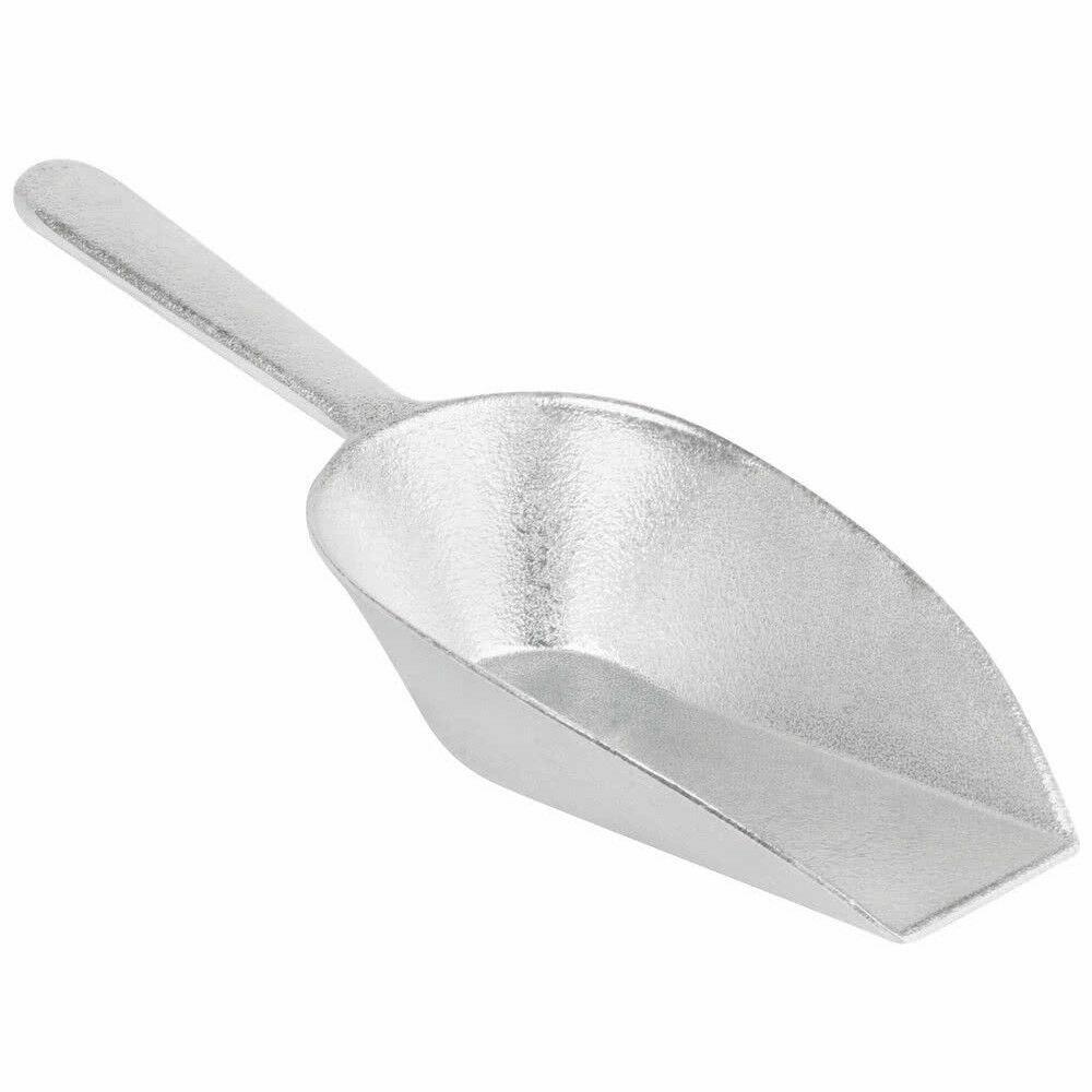 16 oz Flat Bottom Aluminum Scoop, Utility Scoop by Pinch, Heavy Duty