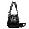 Vintage Soft Leather Handbag Women's Commuter Multi-Layer Large Capacity Shoulder Crossbody Bag