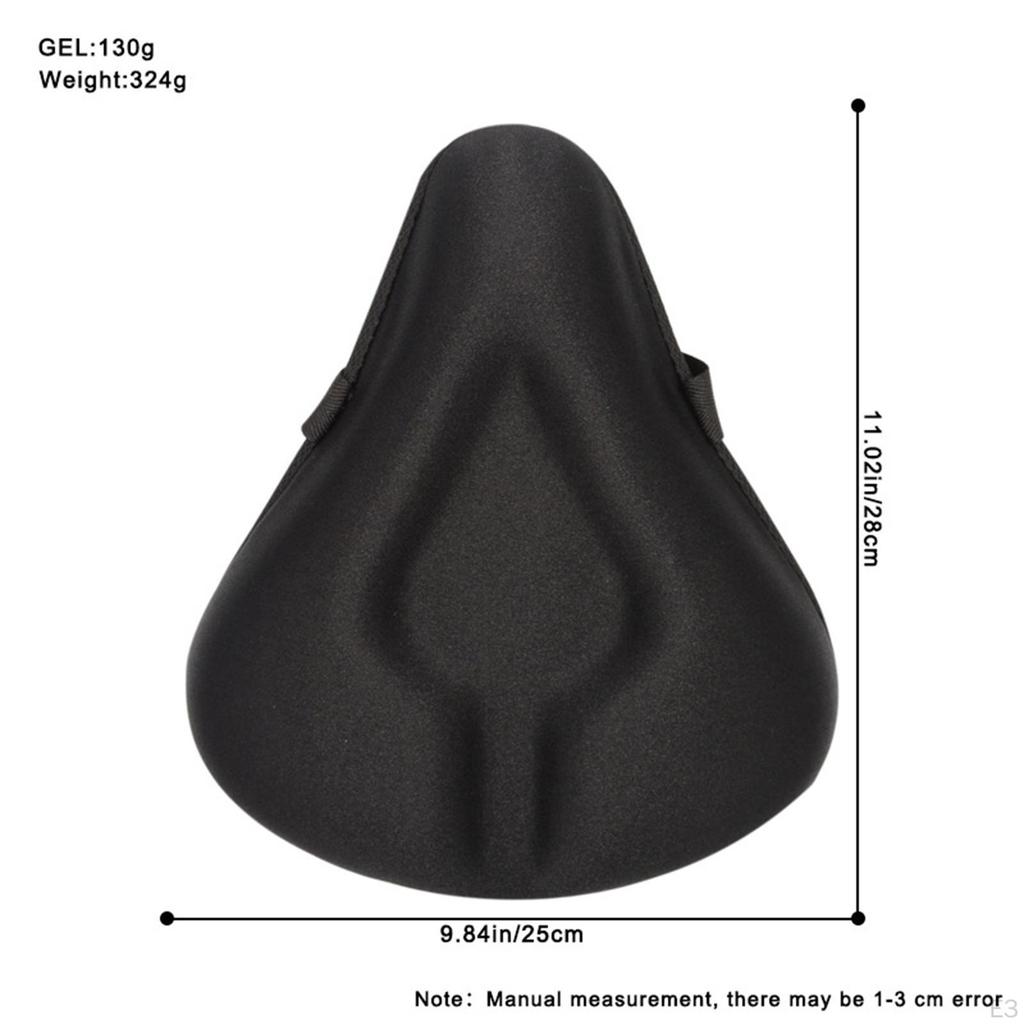 Bike Seat Cover, Exercise Cover Padded Cushion Comfortable with Rain
