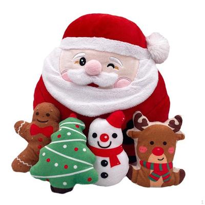 Brinquedo de pelúcia de Papai Noel de Natal Decorações de Natal para apartamento Casa