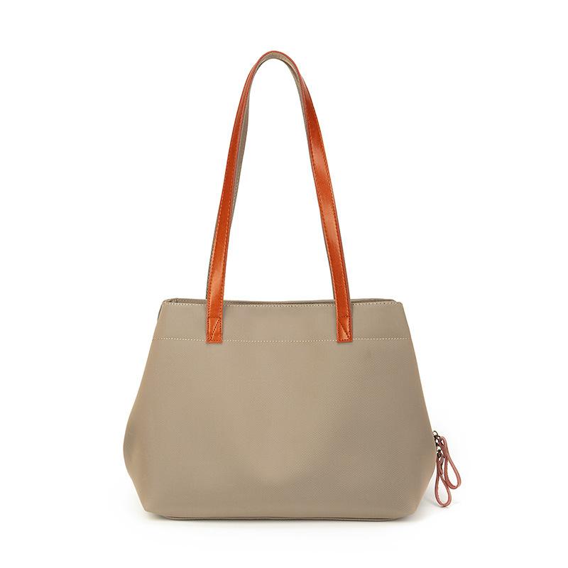 Large Bag Women Casual Nylon Oxford Cloth Large Capacity Tote Bag with A Single Shoulder Bag Tide Canvas Handbag