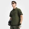 Fila Explorer Fashion Minimalist Casual Sports Outdoor Classic Versatile Short Sleeve Shirt Men Shirts Deep-Green A11M538401FKK