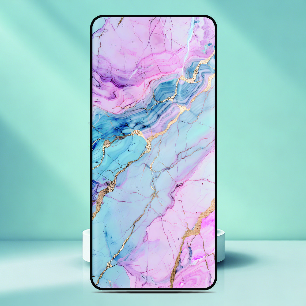 Pink Marble Phone Case For Motorola Moto G86 Power 5G Painted Back Cover For Moto G75 TPU Soft Fundas Customized Photo