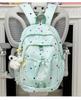 Schoolbag Japanese Ins Style High Value Backpack Junior High School Student Schoolbag Casual Small Fresh Star Multi-compartment Backpack