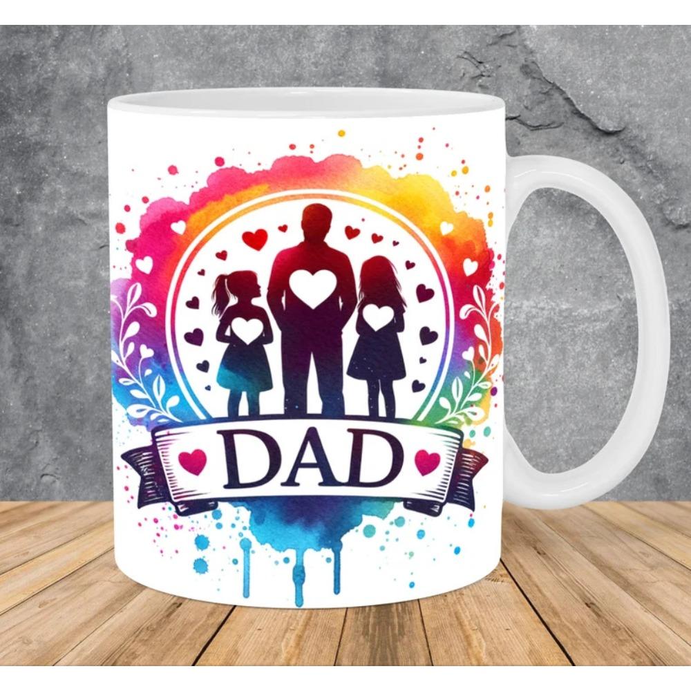 Father's Day Gift Ceramic Coffee Mark Cup Tea Cup Tools