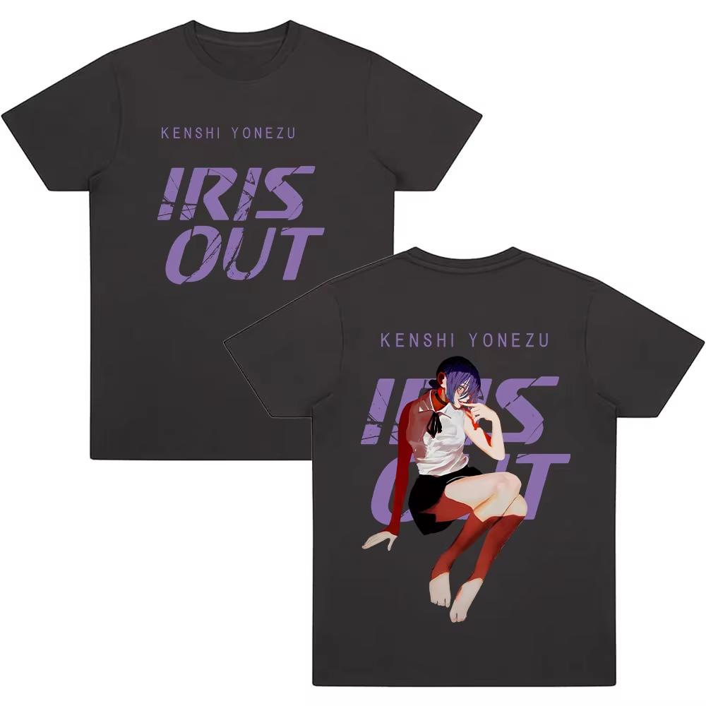

2026 Yonezu Kenshi IRIS OUT T Shirts Harajuku Comic Fans Gift Clothing Anime Y2K Girls Tees High Quality Cotton Tshirts Ins S