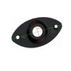 1 pcs Oval Jack Plug Socket for Guitars Electric Chrome Electric Bass Guitar