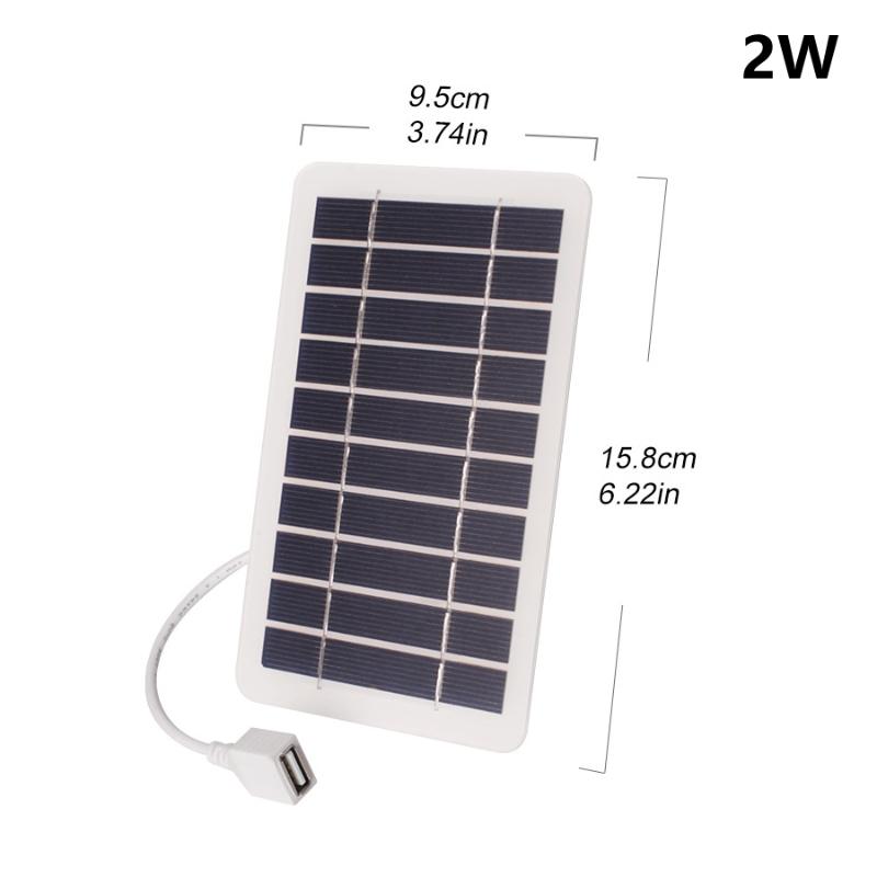 Solární panel s USB pro venkovní turistiku a kempování, přenosná baterie, powerbanka pro nabíjení mobilního telefonu, nabíjecí panel