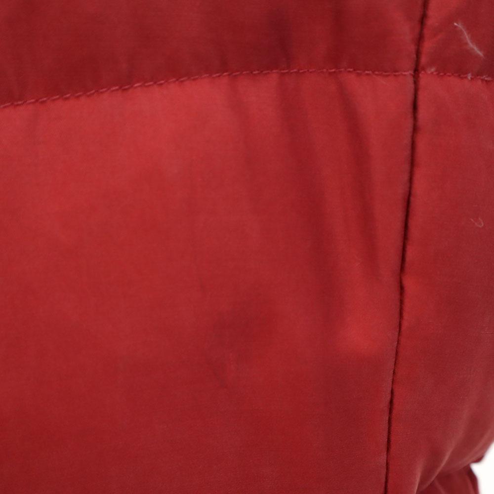 MAX MARA Down jacket 46 Red Hooded Women Used